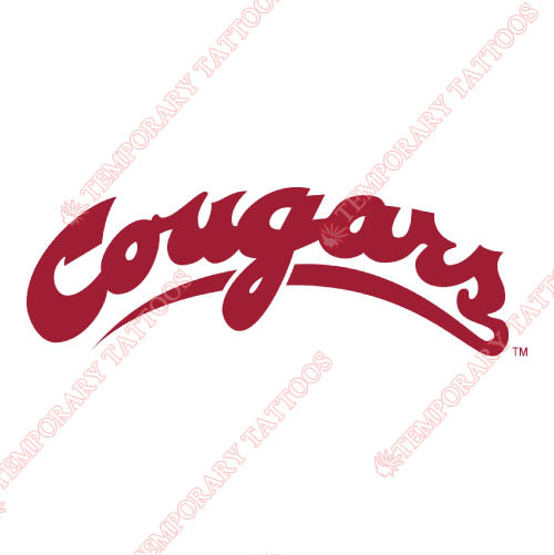 Washington State Cougars Customize Temporary Tattoos Stickers NO.6910